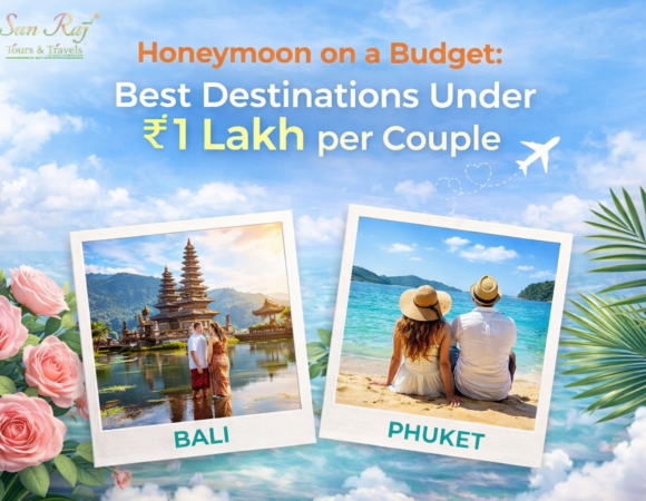 Honeymoon on a Budget: Best Destinations Under ₹1 Lakh per Couple