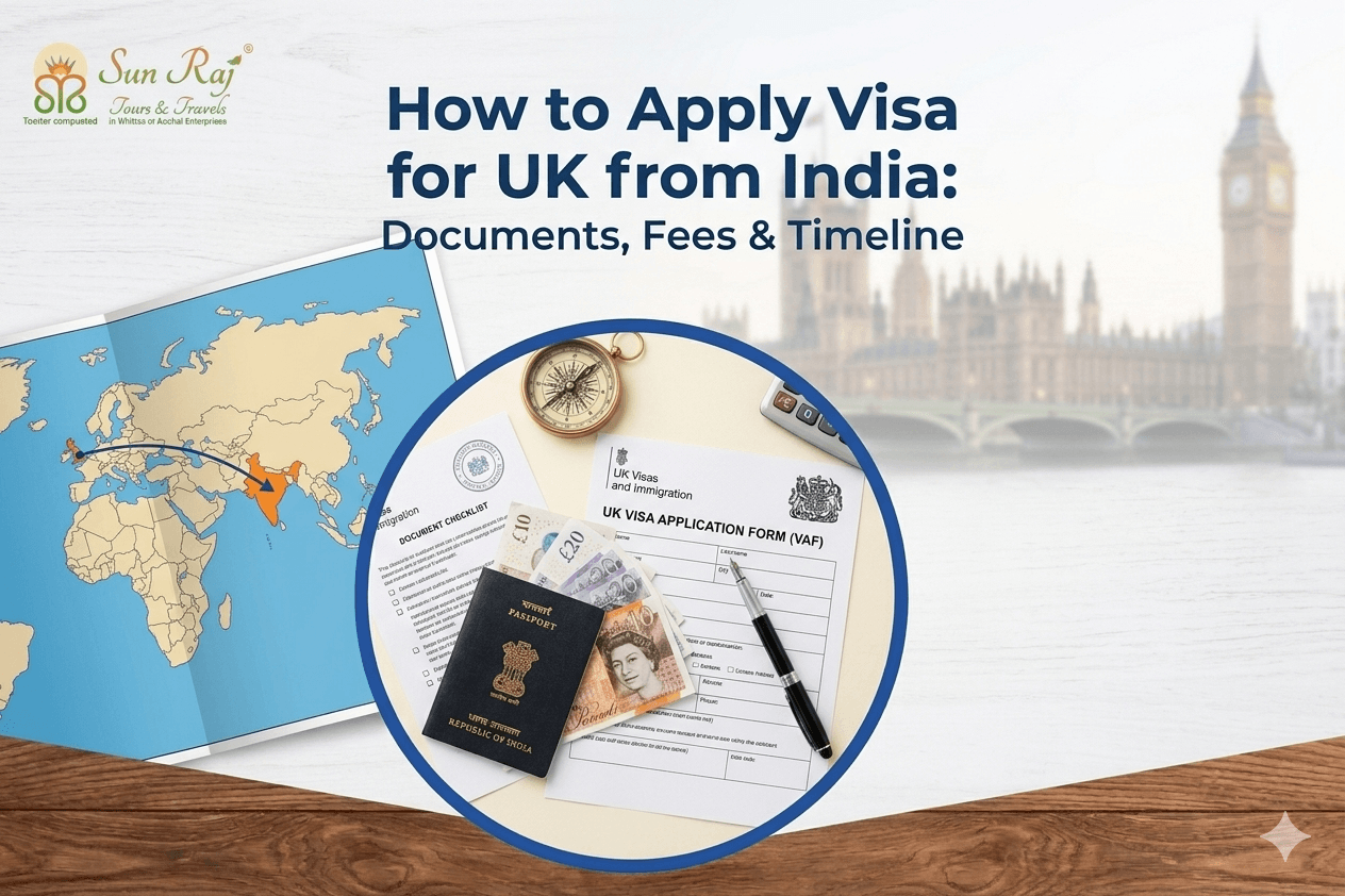 How to Apply Visa for UK from India: Documents, Fees & Timeline