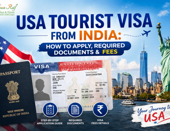 USA Tourist Visa from India: How to Apply, Required Documents & 2026 Fees