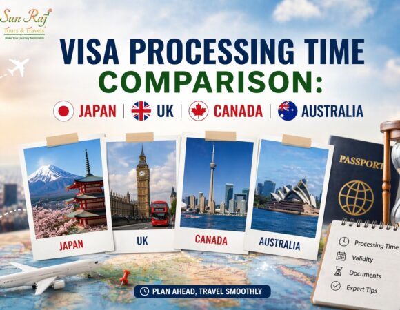 Visa Processing Time Comparison: USA, Japan, UK, Canada & Australia for Indian Travelers