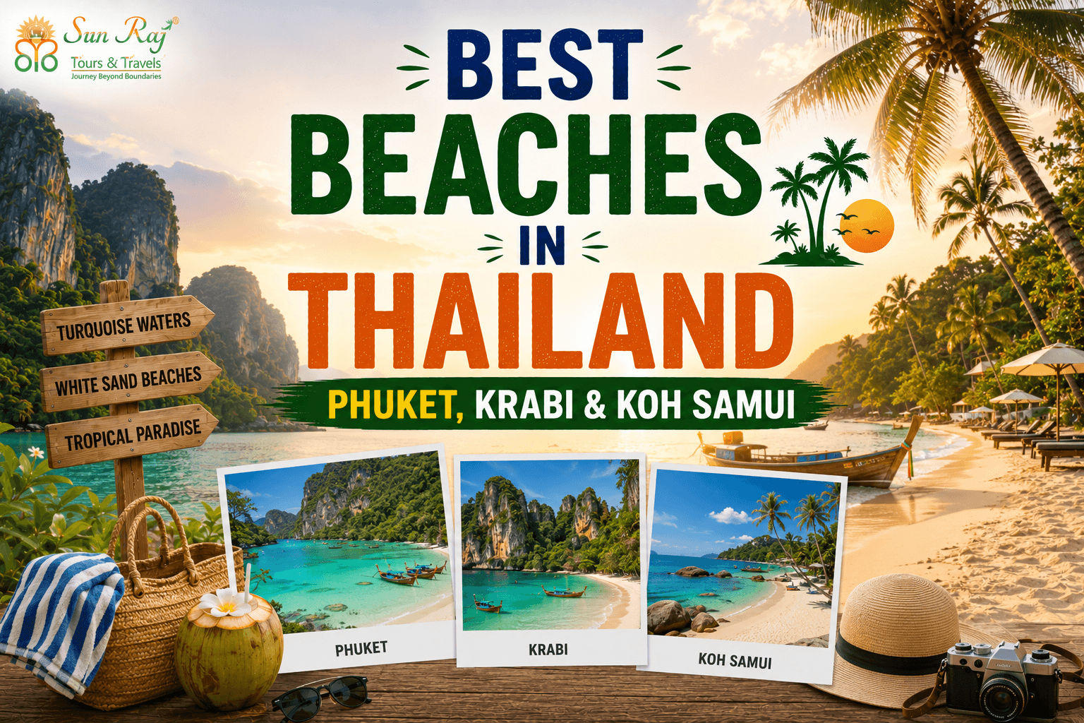 Best Beaches in Thailand – Phuket, Krabi & Koh Samui