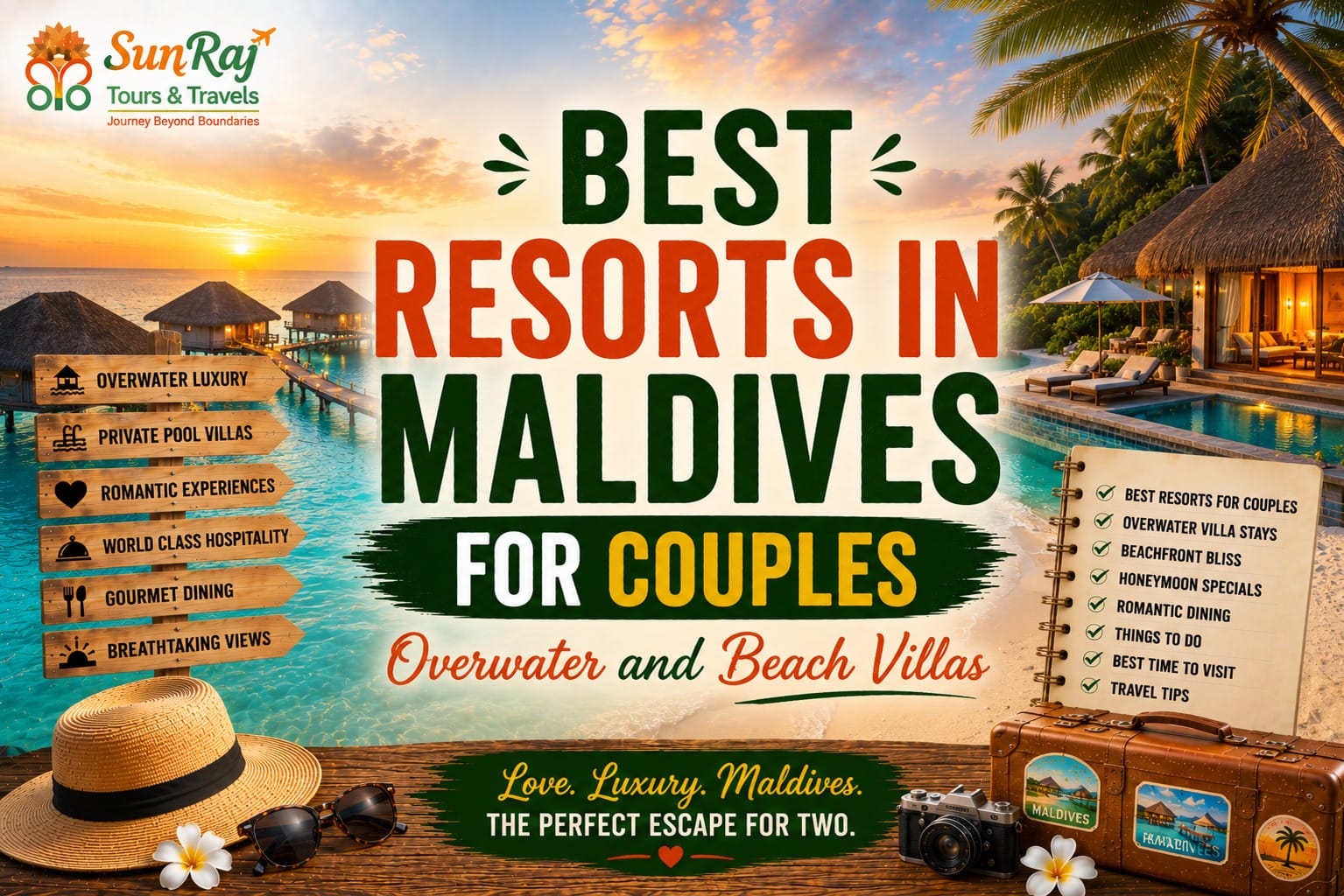 Best Resorts in Maldives for Couples: Overwater and Beach Villas