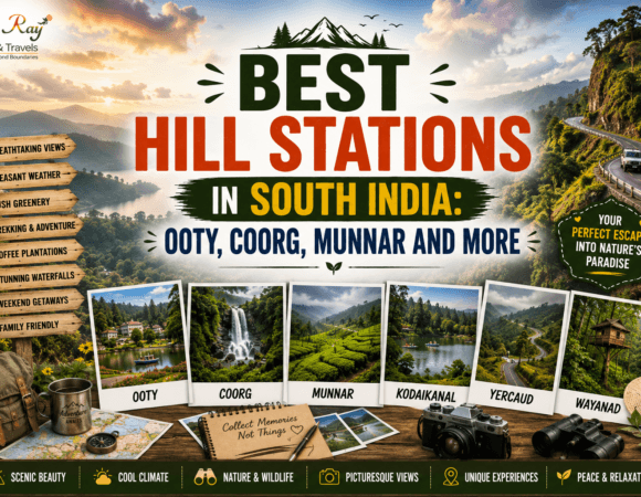 Best Hill Stations in South India 2026: Ooty, Coorg, Munnar and More